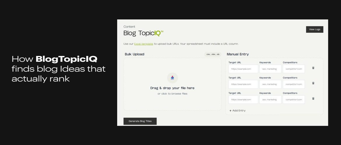 How BlogTopicIQ Finds Blog Ideas That Actually Rank