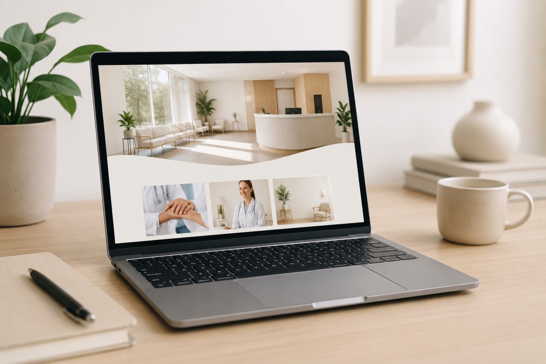 Healthcare Agency, Squarespace rebuild